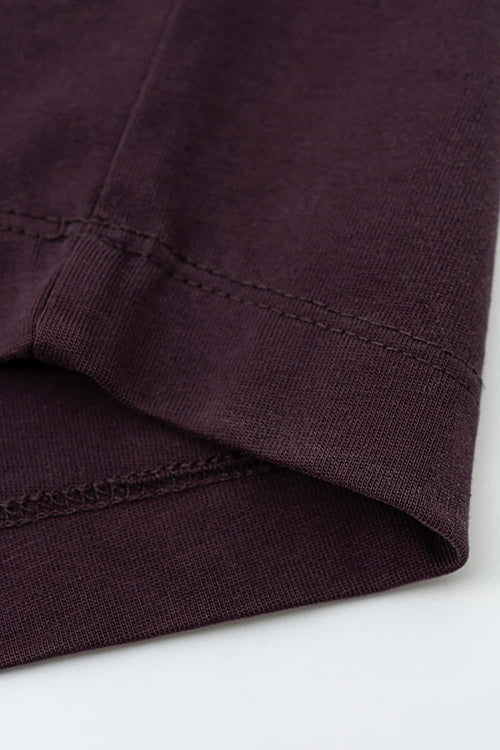 Heavyweight Embellished Graphic Tee - Vintage Purple