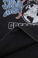 Fitted Racing Crop Tee - Fried Snowflakes
