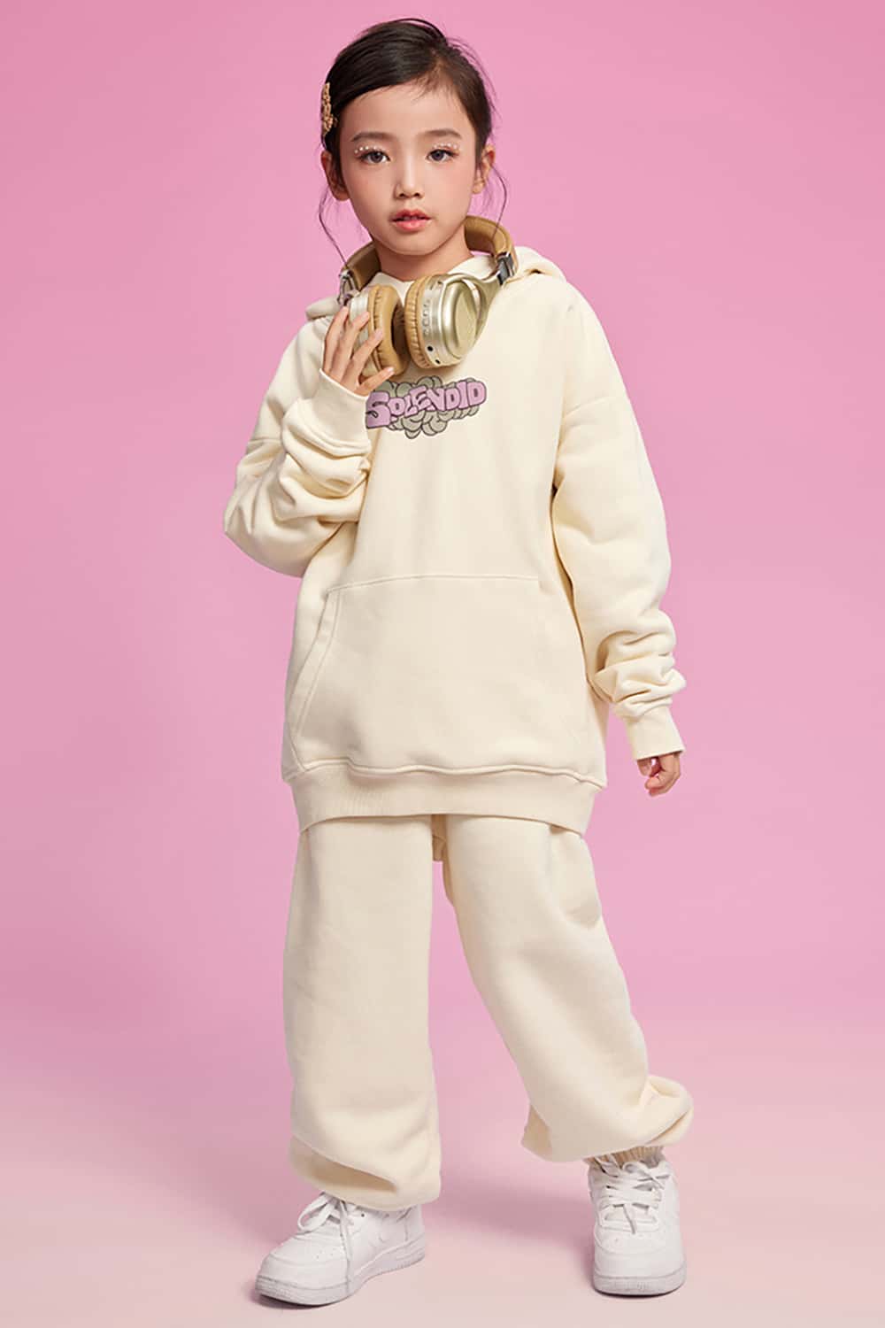 Loose Cartoon Print Hoodie - Cute and Quirky Pullover Sweatshirt