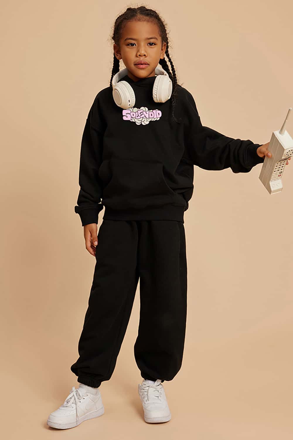 Loose Cartoon Print Hoodie - Cute and Quirky Pullover Sweatshirt