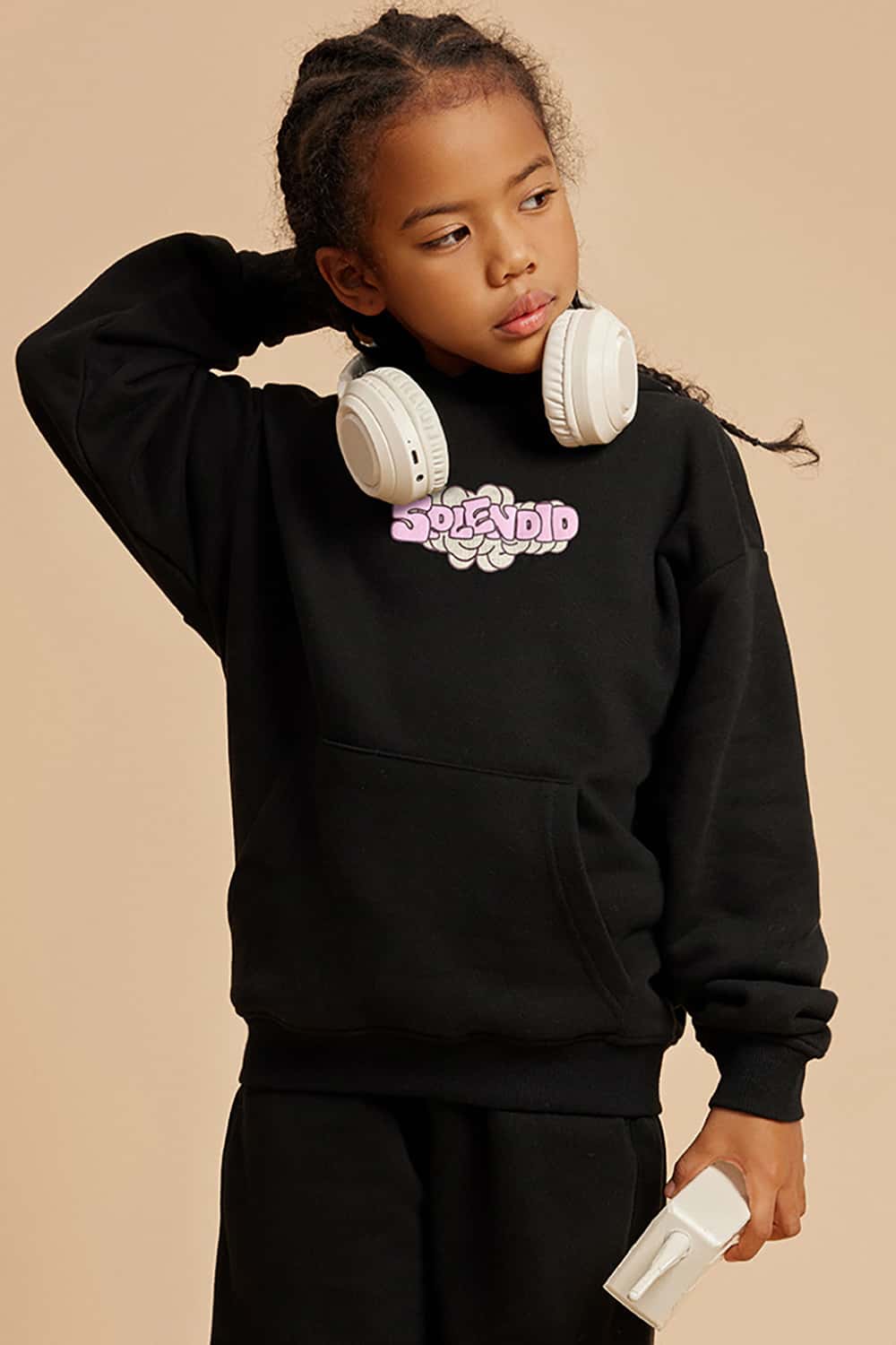 Loose Cartoon Print Hoodie - Cute and Quirky Pullover Sweatshirt