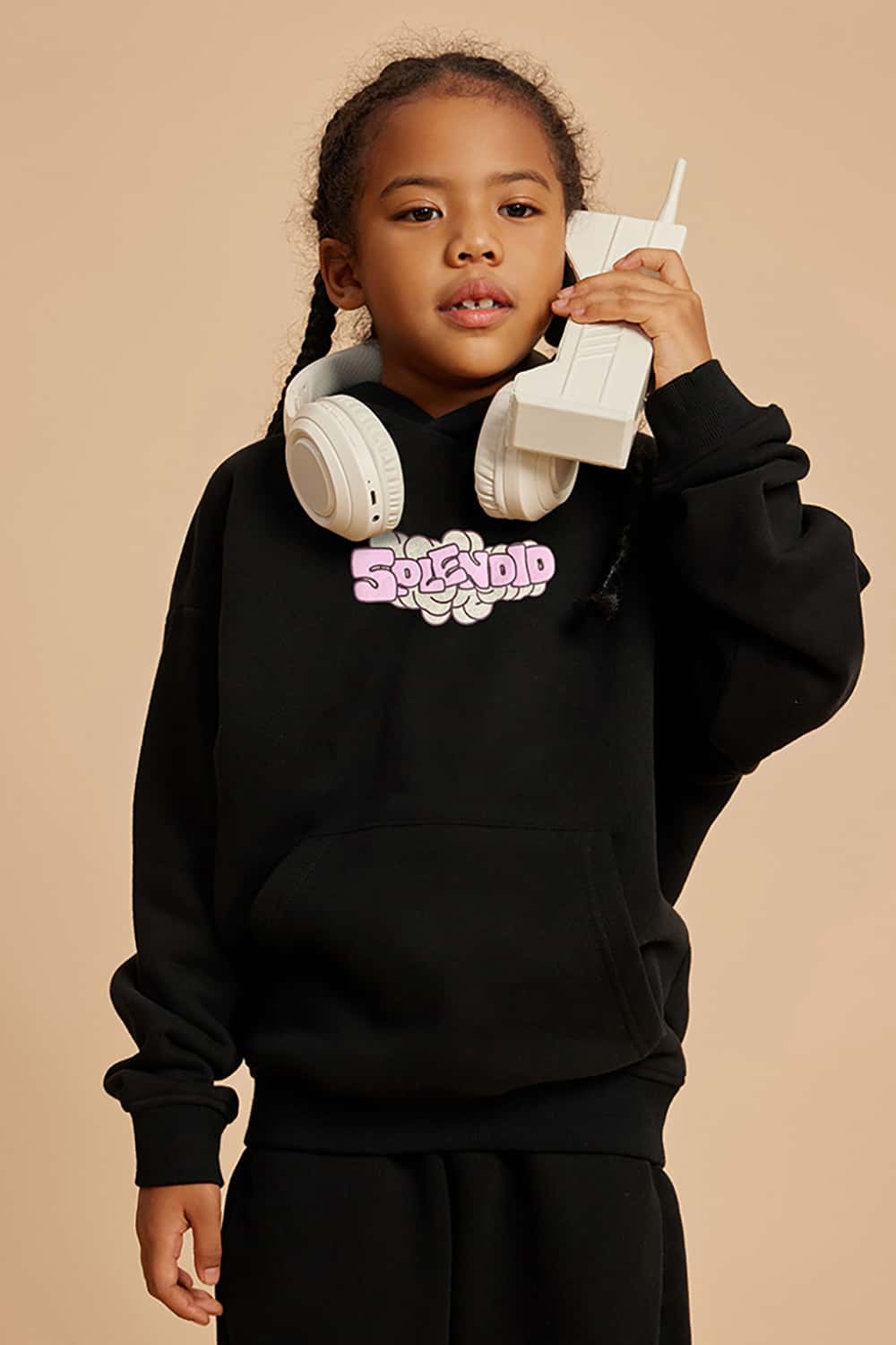 Loose Cartoon Print Hoodie - Cute and Quirky Pullover Sweatshirt