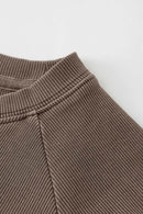 Essential Breathable Crewneck Tee - Coffee
