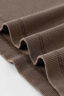 Essential Breathable Crewneck Tee - Coffee