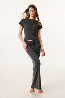 Essential Breathable Crewneck Tee - Dark Gray