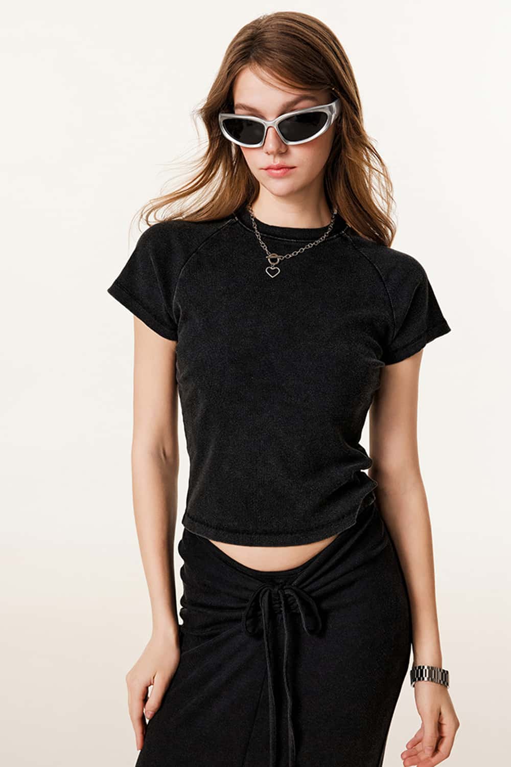 Classic Crew Neck Lightweight Short Sleeve T-Shirt