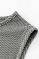 Stretch-Knit Slim-Fit Dress - Medium Gray