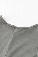 Stretch-Knit Slim-Fit Dress - Medium Gray