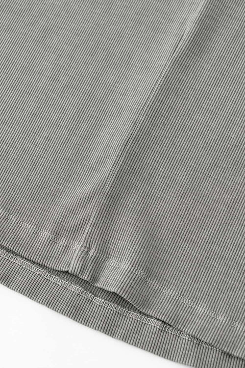 Stretch-Knit Slim-Fit Dress - Medium Gray