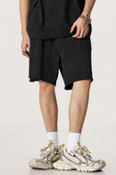 Heavyweight Rolled-Hem Casual Shorts - Fried Snowflakes