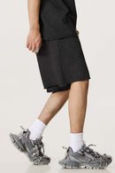 Heavyweight Rolled-Hem Casual Shorts - Fried Snowflakes