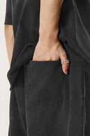 Heavyweight Rolled-Hem Casual Shorts - Fried Snowflakes