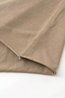Distressed Painterly Graphic Tee - Vintage Khaki