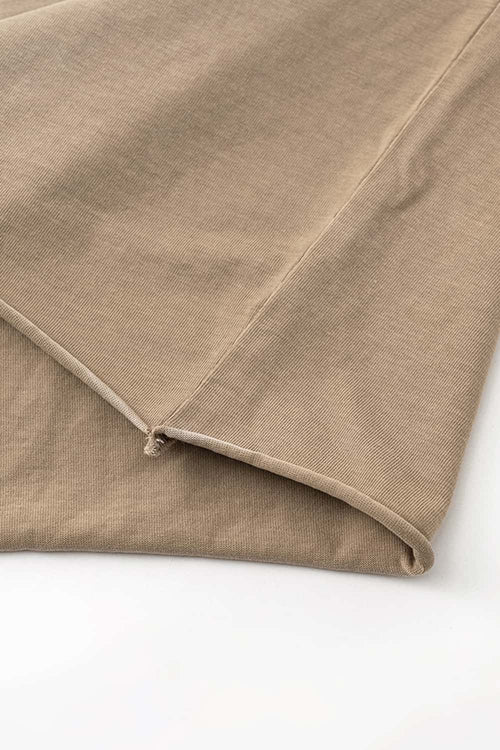 Distressed Painterly Graphic Tee - Vintage Khaki