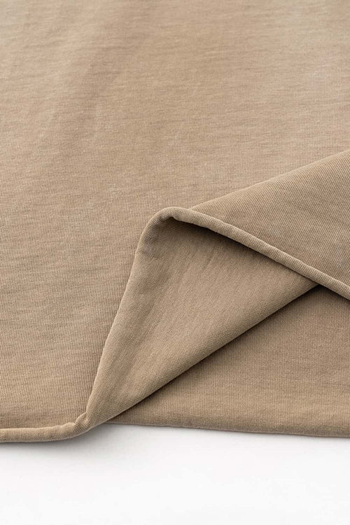 Distressed Painterly Graphic Tee - Vintage Khaki