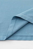 Heavyweight Washed Distressed Graphic Tee - Blue
