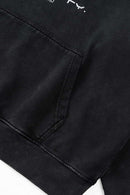 Vintage Heavyweight Distressed Hoodie - Fried Snowflakes