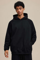 Heavyweight Premium Fleece Pullover Hoodie - Black