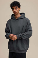 Heavyweight Premium Fleece Pullover Hoodie - Dark Gray