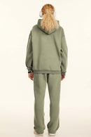 Premium Heavyweight Graphic Fleece Hoodie - Gray Camel