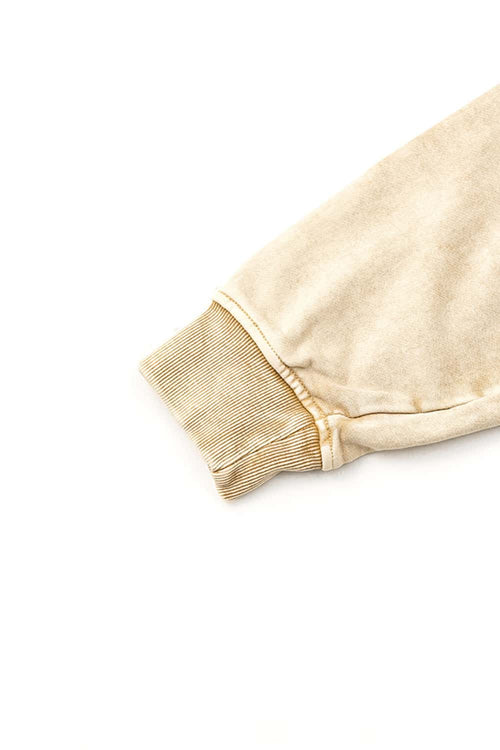 Washed Wasteland Graphic Hoodie - Khaki