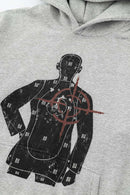 Heavyweight Vintage Graphic Hoodie - Flower Gray