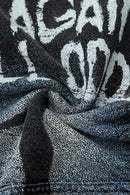 Heavyweight Washed Graphic Fleece Hoodie - Fried Snowflakes