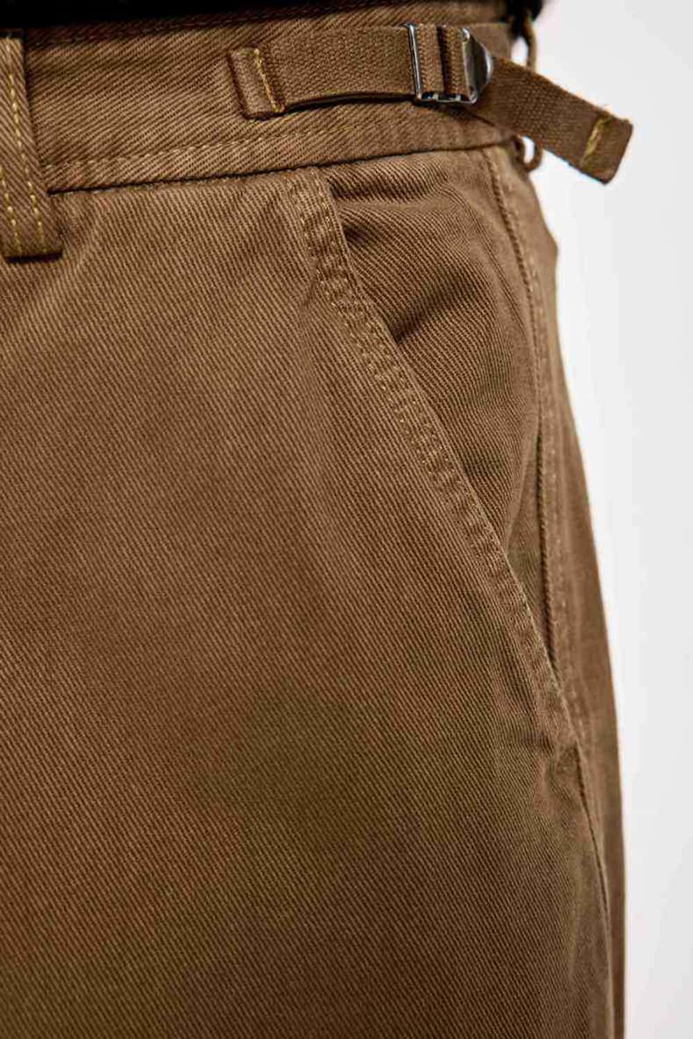Large Pocket Straight-Leg Cargo Pants