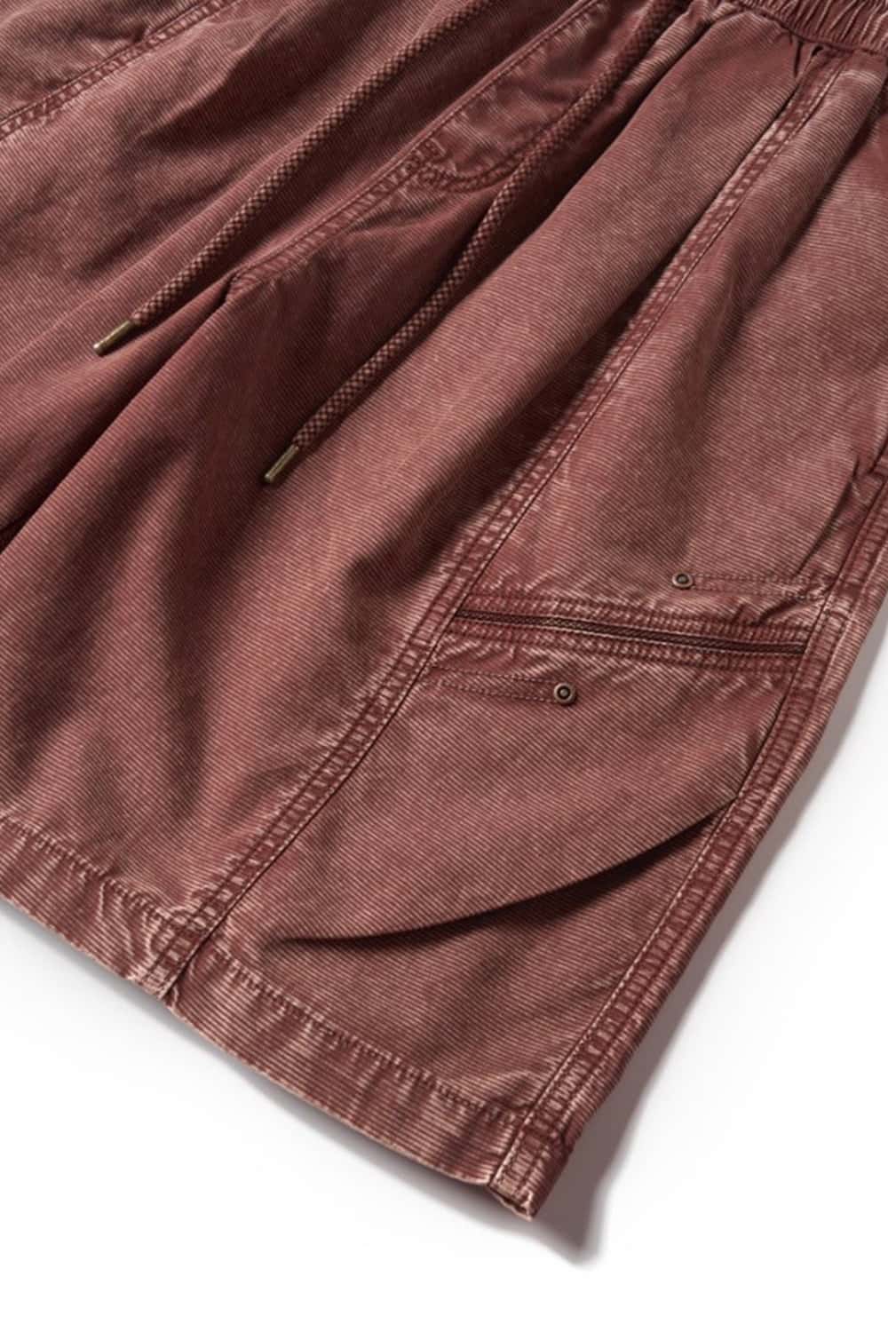 Washed Drawstring Utility Shorts _ 5-Inch Cargo Shorts