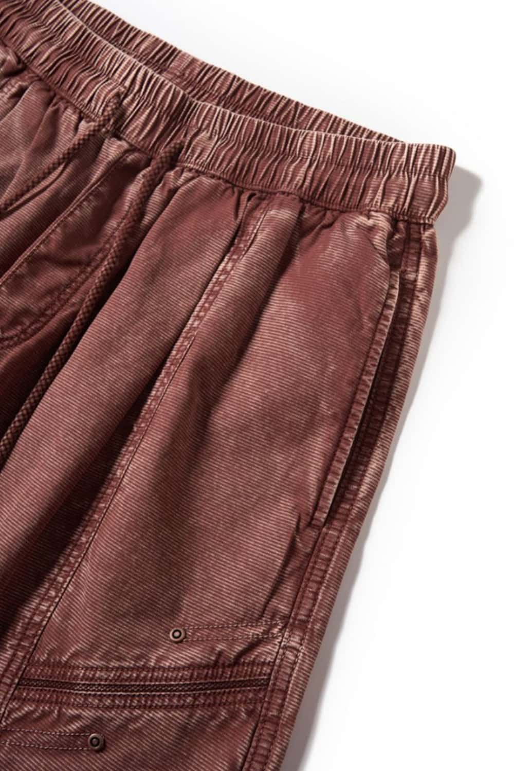 Washed Drawstring Utility Shorts _ 5-Inch Cargo Shorts