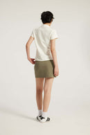 Cooling Active Skort - Khaki Green