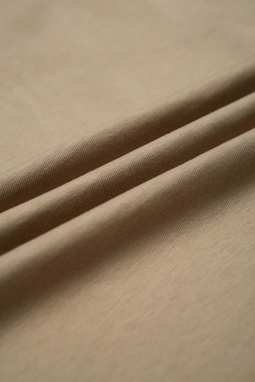 Color-Block Raglan Heavyweight Long-Sleeve - Khaki