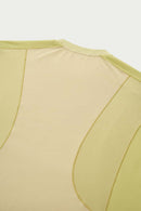 Cooling Graphic Patchwork Active Tank - Yellow