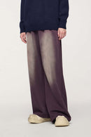 Active Gradient Wide-Leg Sweatpants - Grape Purple