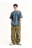 Heavyweight Gradient Washed Tee - Blue