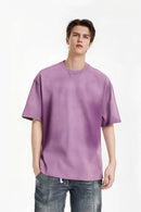Heavyweight Gradient Washed Tee - Light Purple