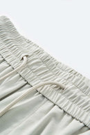 4-Way Stretch Cooling Quick-Dry Parachute Pants - Light Gray