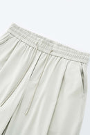 4-Way Stretch Cooling Quick-Dry Parachute Pants - Light Gray