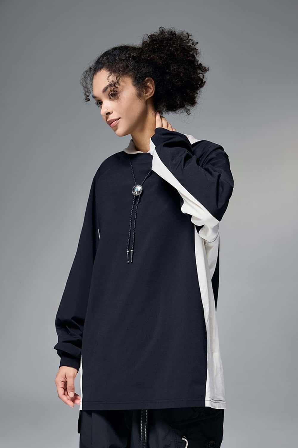 Colorblock Long Sleeve Outdoor Quick-Dry T-Shirt