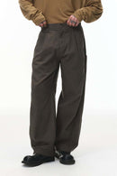 Deconstructed Multi-Pocket Cargo Pants - Dark Gray