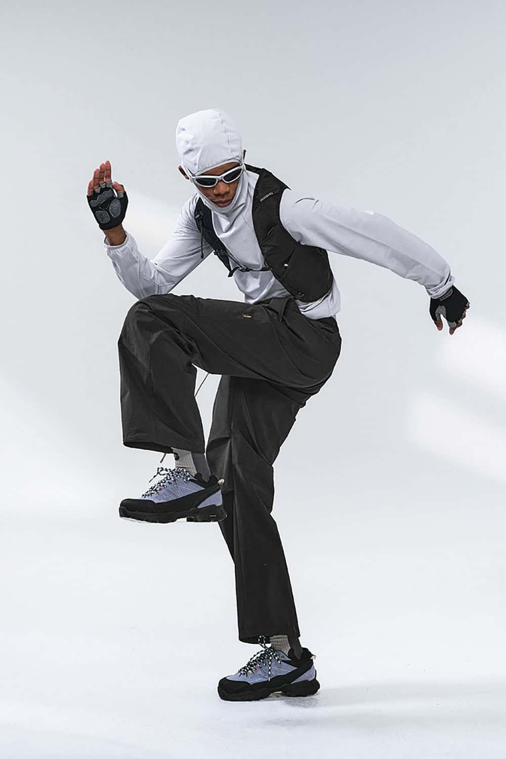 Lycra Cordura Quick-Dry Cargo Pants _ Lightweight Outdoor Stretch Utility Trousers