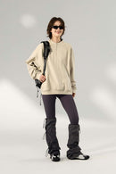 Performance Half-Zip Active Sweatshirt - Khaki