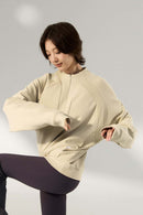 Performance Half-Zip Active Sweatshirt - Khaki