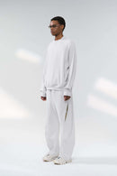 Performance Half-Zip Active Sweatshirt - Light Gray