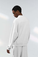 Performance Half-Zip Active Sweatshirt - Light Gray