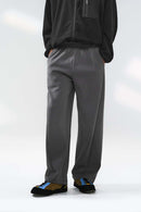 Performance Straight-Leg Casual Pants - Gray