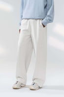 Performance Straight-Leg Casual Pants - Light Gray
