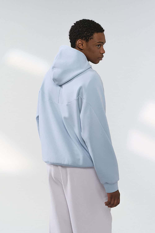Performance Zip-Up Active Hoodie - Baby Blue