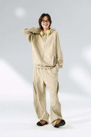 Performance Zip-Up Active Hoodie - Khaki