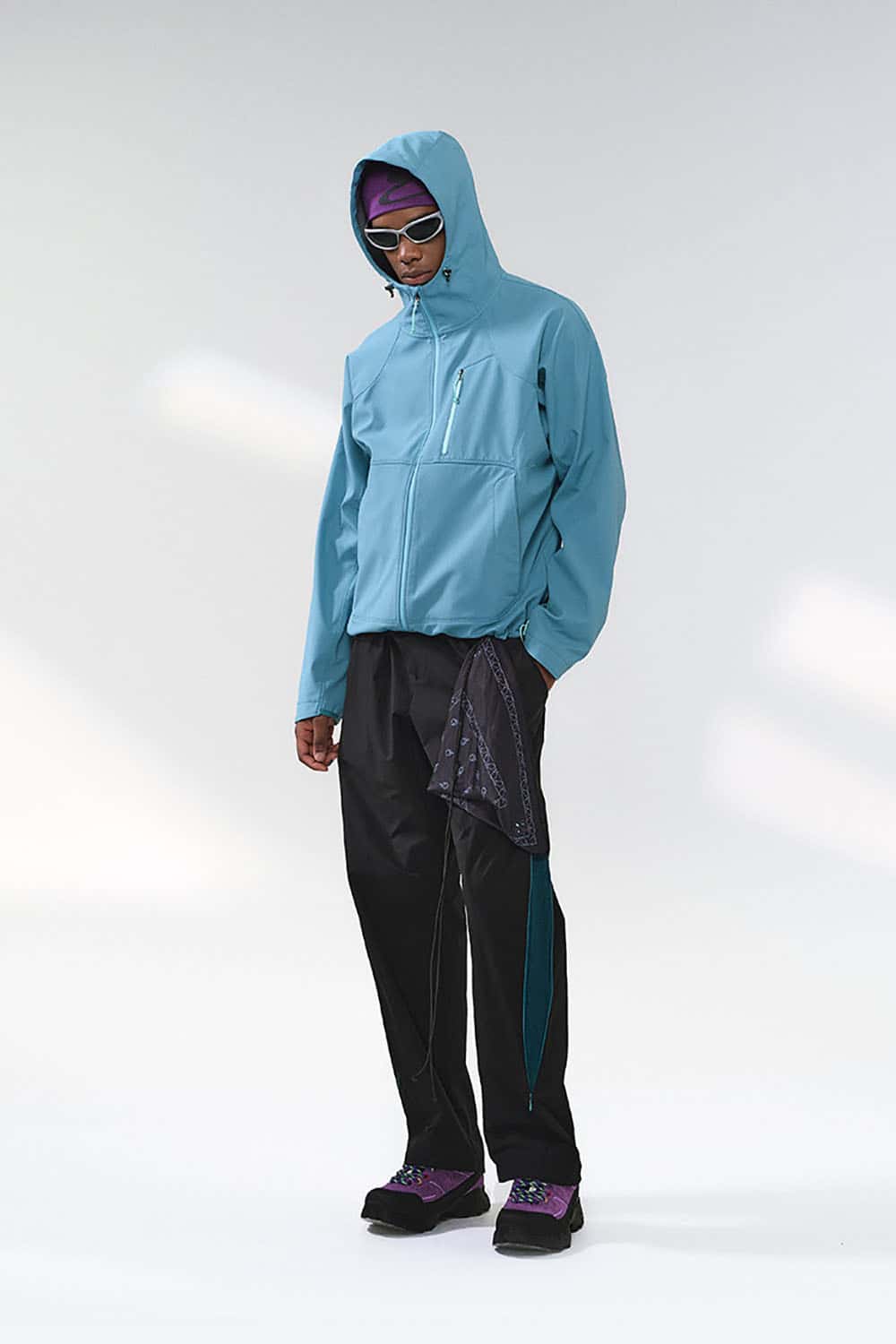 Lightweight Outdoor Softshell Jacket _ 3-Proof Fully Seam-Taped Hiking Shell